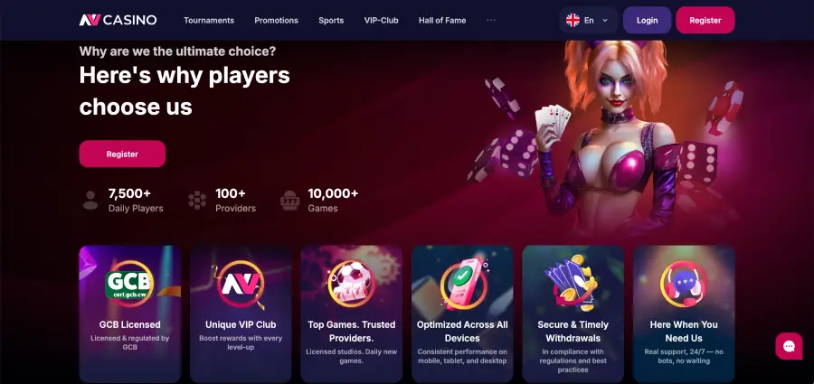 NV Casino APK Installation auf Android Smartphone
